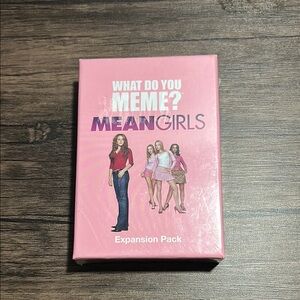 New Without Tags Sealed What Do You Meme? Mean Girls Expansion Pack - Pink